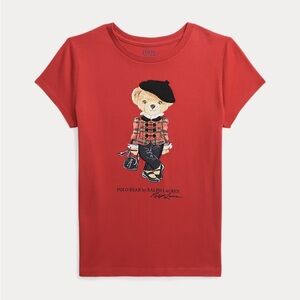 Polo Ralph Lauren Polo Bear Cotton Jersey Tee